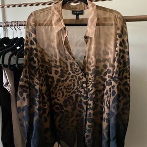 Leopard Blouse